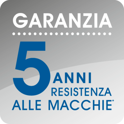 Garanzia 5 anni macchie